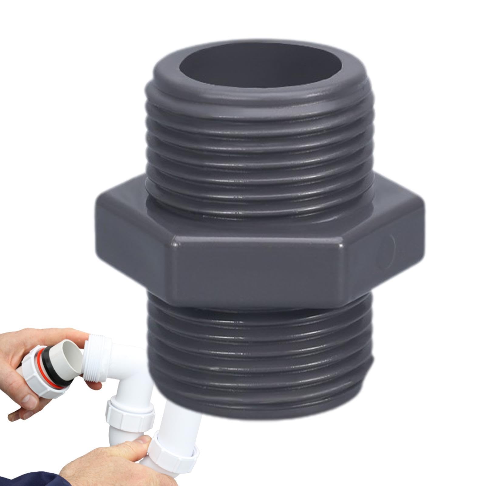 Amazon | 水道管継手カプラー,ネジパイプアダプター水道管継手